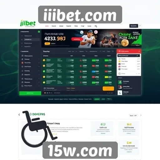 Acessibilidade e interface do usuário em iiibet.com